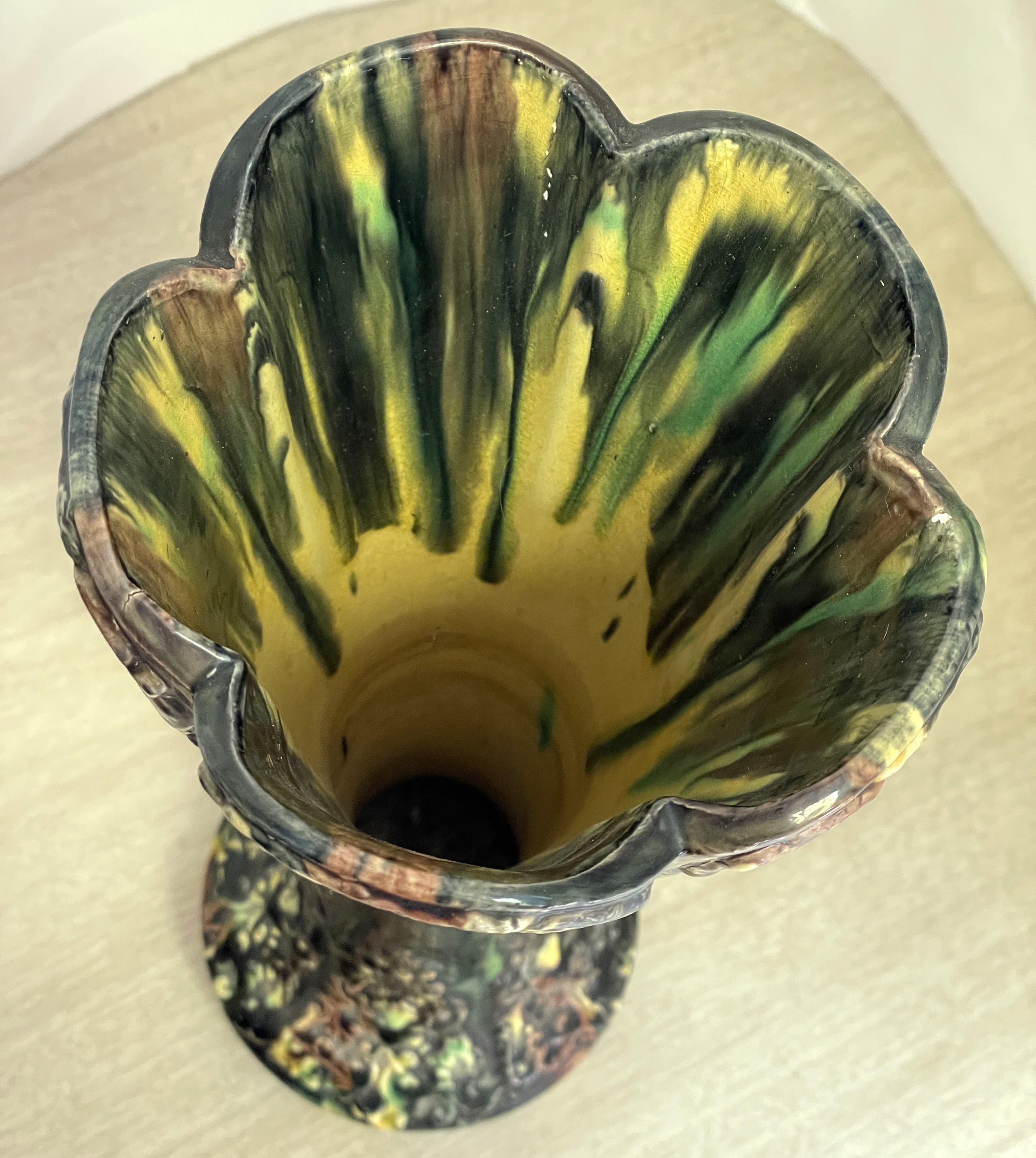 Poteries Vase majolique de 12