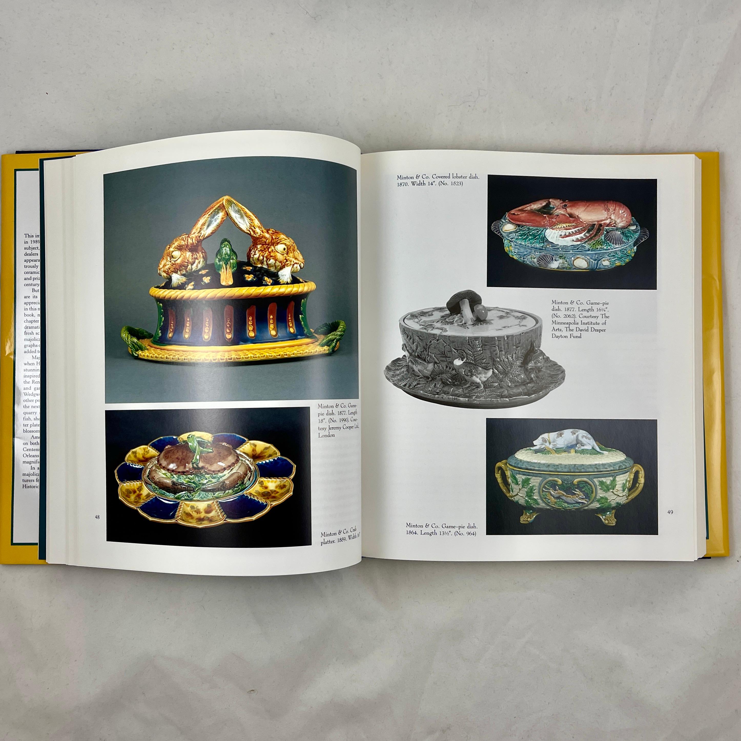 Majolica: A Complete History and Illustrated Survey, Book by Karmason & Stacke In New Condition For Sale In Philadelphia, PA