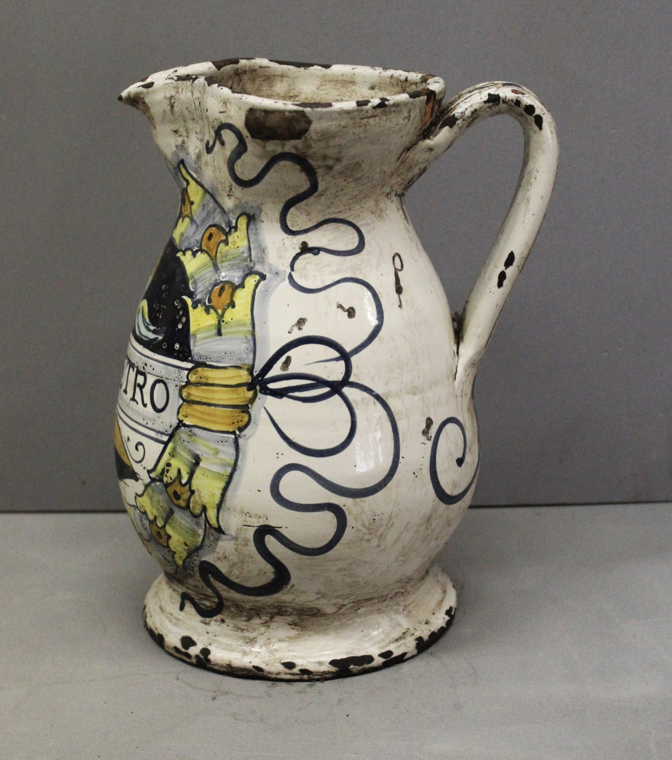 Albarello in maiolica In condizioni buone in vendita a Rome, IT