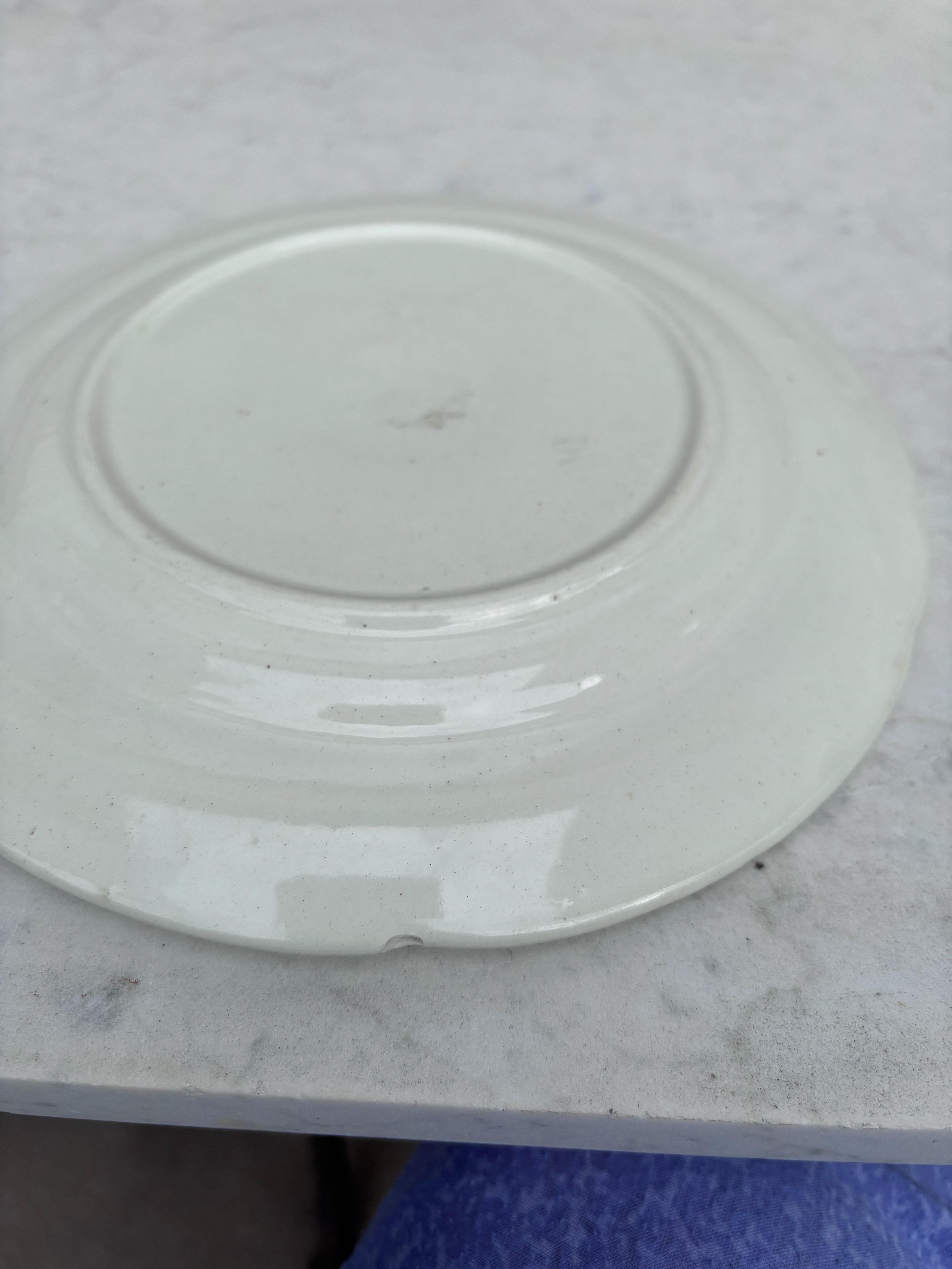 Plato de Maíz de Mayólica Keller & Guerin Saint Clement en Bueno estado para la venta en Austin, TX