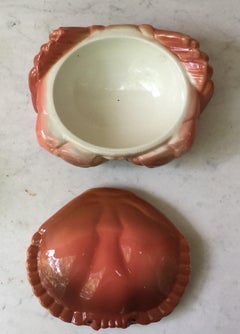 Majolica Crab Tureen Caugant, circa 1950
