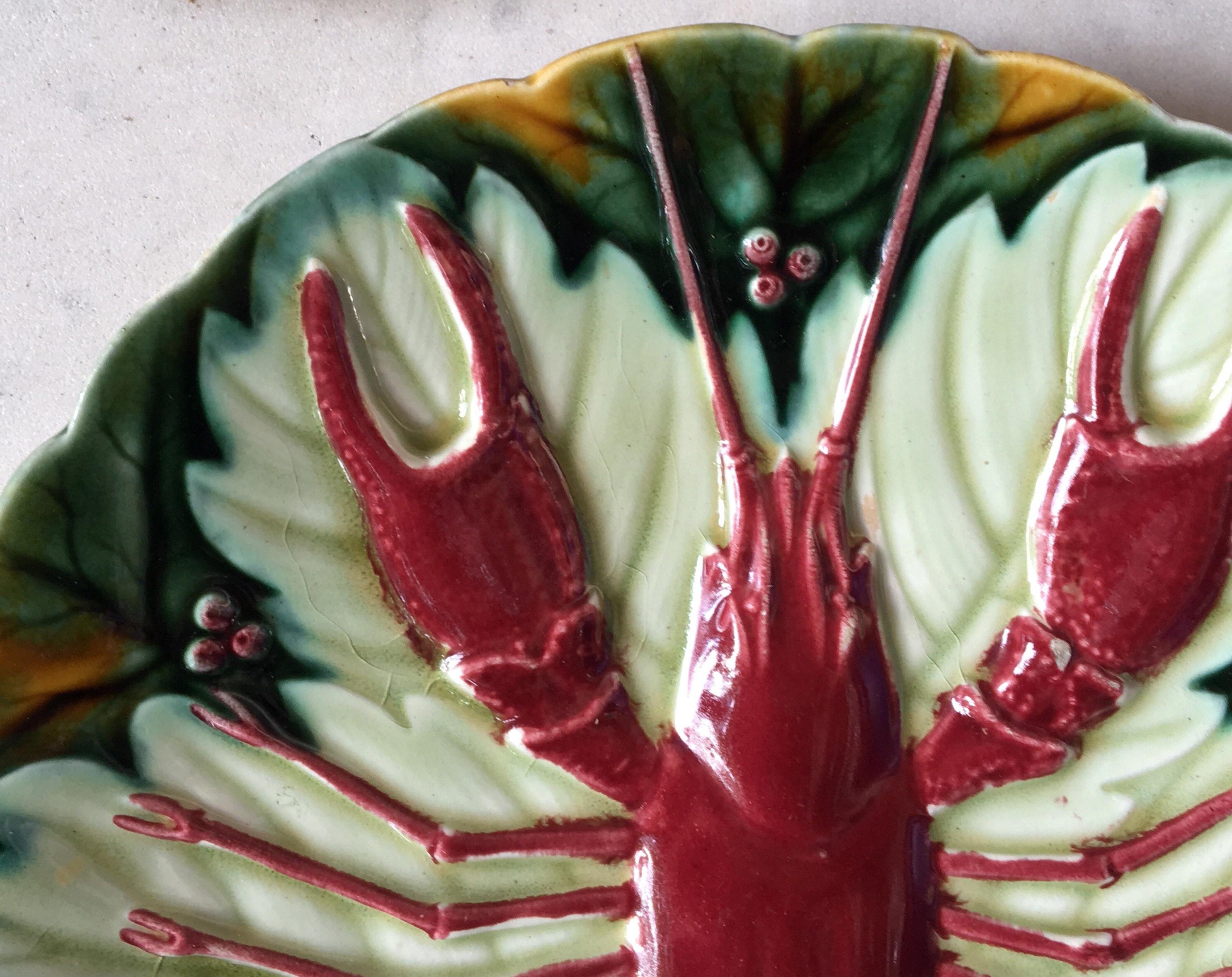 lobster holding plate