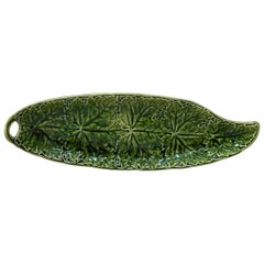 Majolica Cucumber Platter, circa 1900