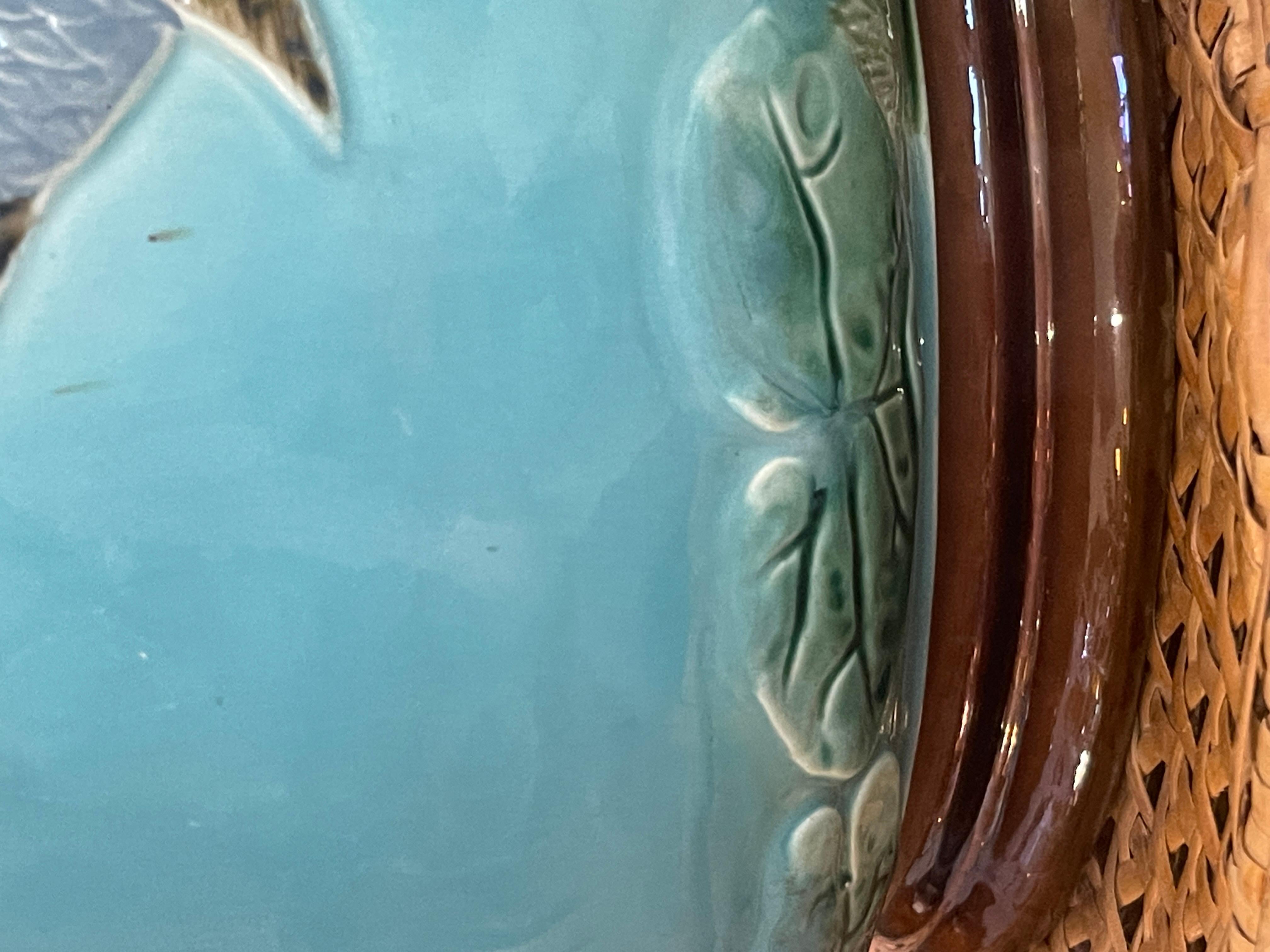 Majolica Fish Jardiniere, Attr. To Joseph Holdcroft C. 1870s 4