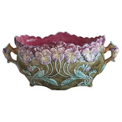 Majolica Flower Planter