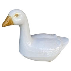 Majolica Goose Tureen, circa 1950