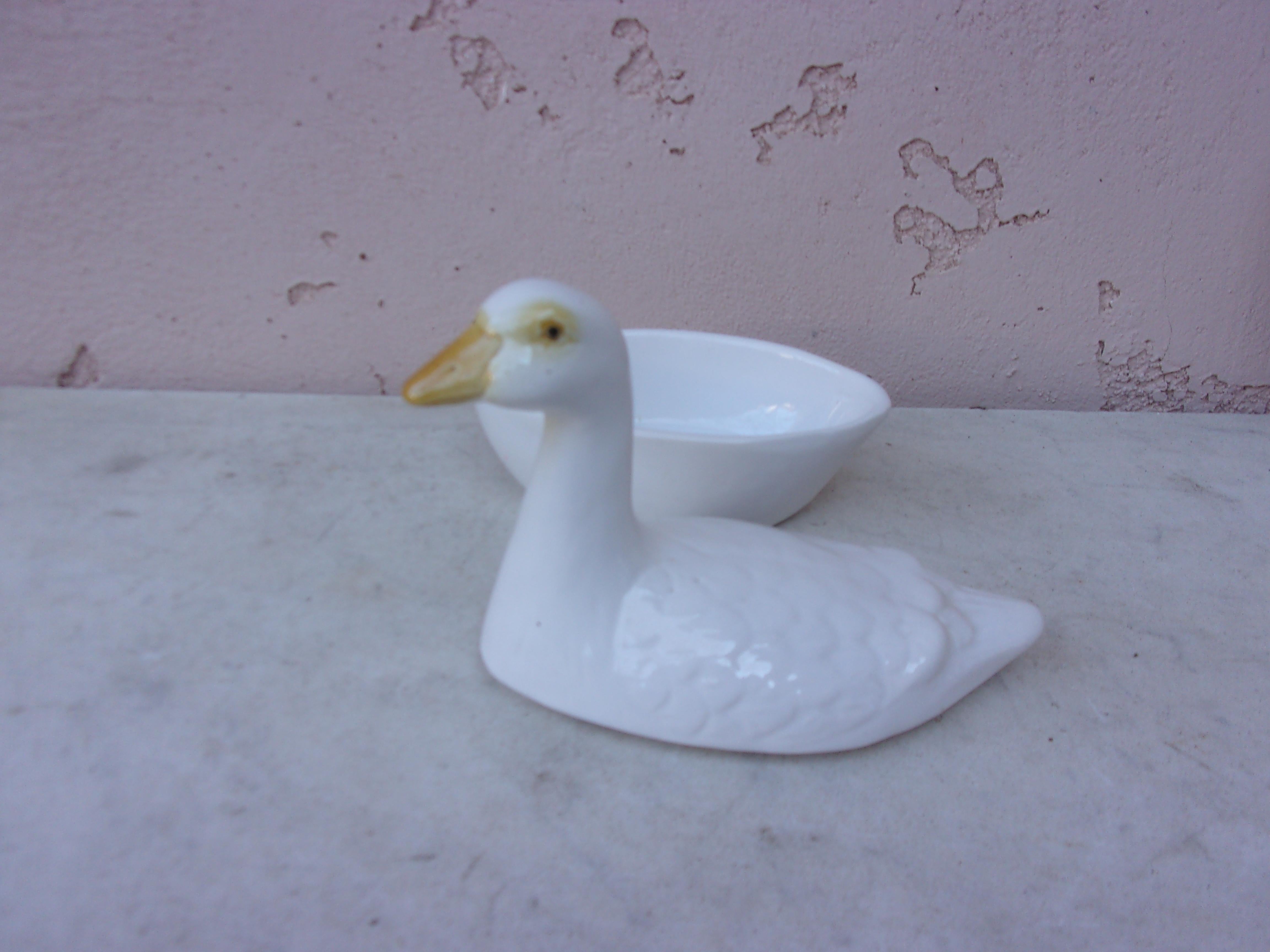 vintage ceramic goose