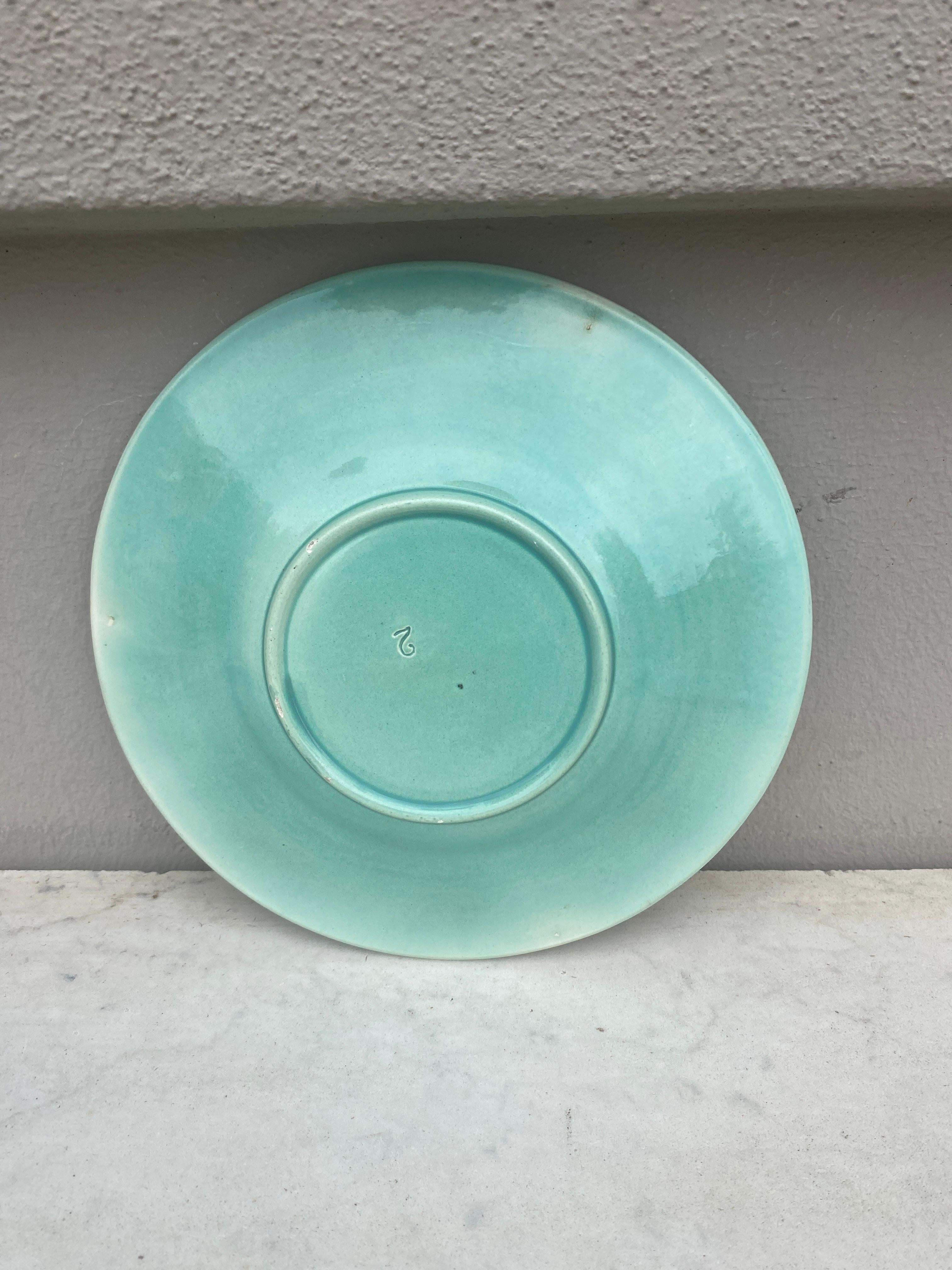 Country Piatto d'uva in maiolica Villeroy & Boch, circa 1890 in vendita