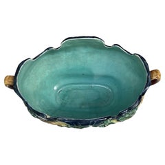 Majolica Grapes Jardinière Onnaing, circa 1880