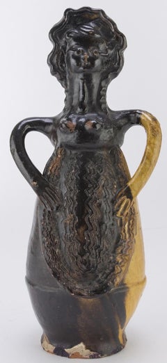 Majolica Jug, Italian Manufacture, 19th Century