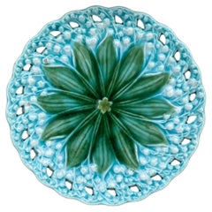 Majolica Lily of the Valley Plate Villeroy & Boch