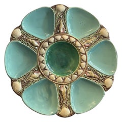 Piatti da ostrica in maiolica di Minton, 1876