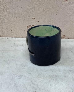 Majolica Palissy Dragon Vase Thomas Sergent, circa 1880