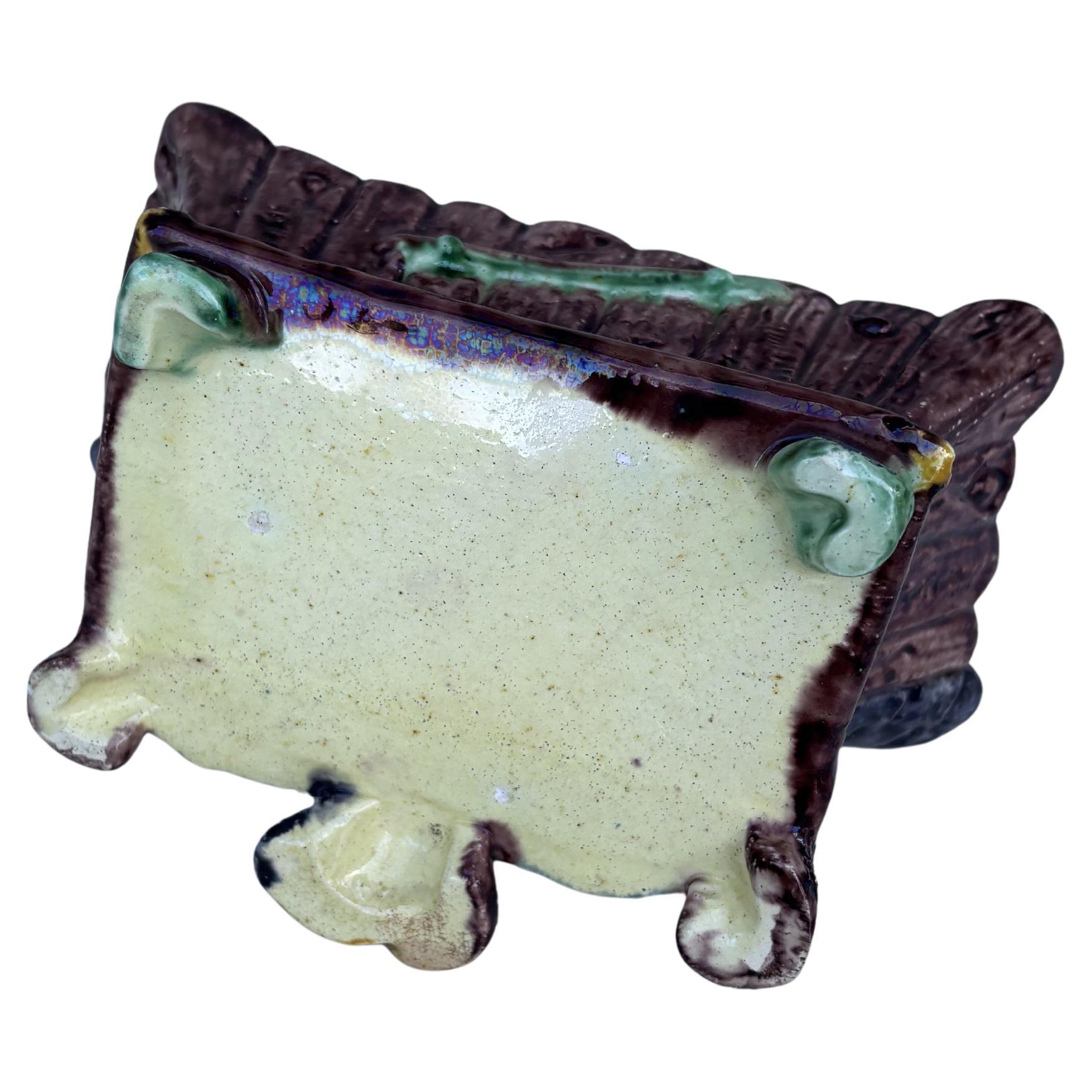 Fin du XIXe siècle Majolique Palissy Poisson Jardinière Ecole de Paris, vers 1880 en vente