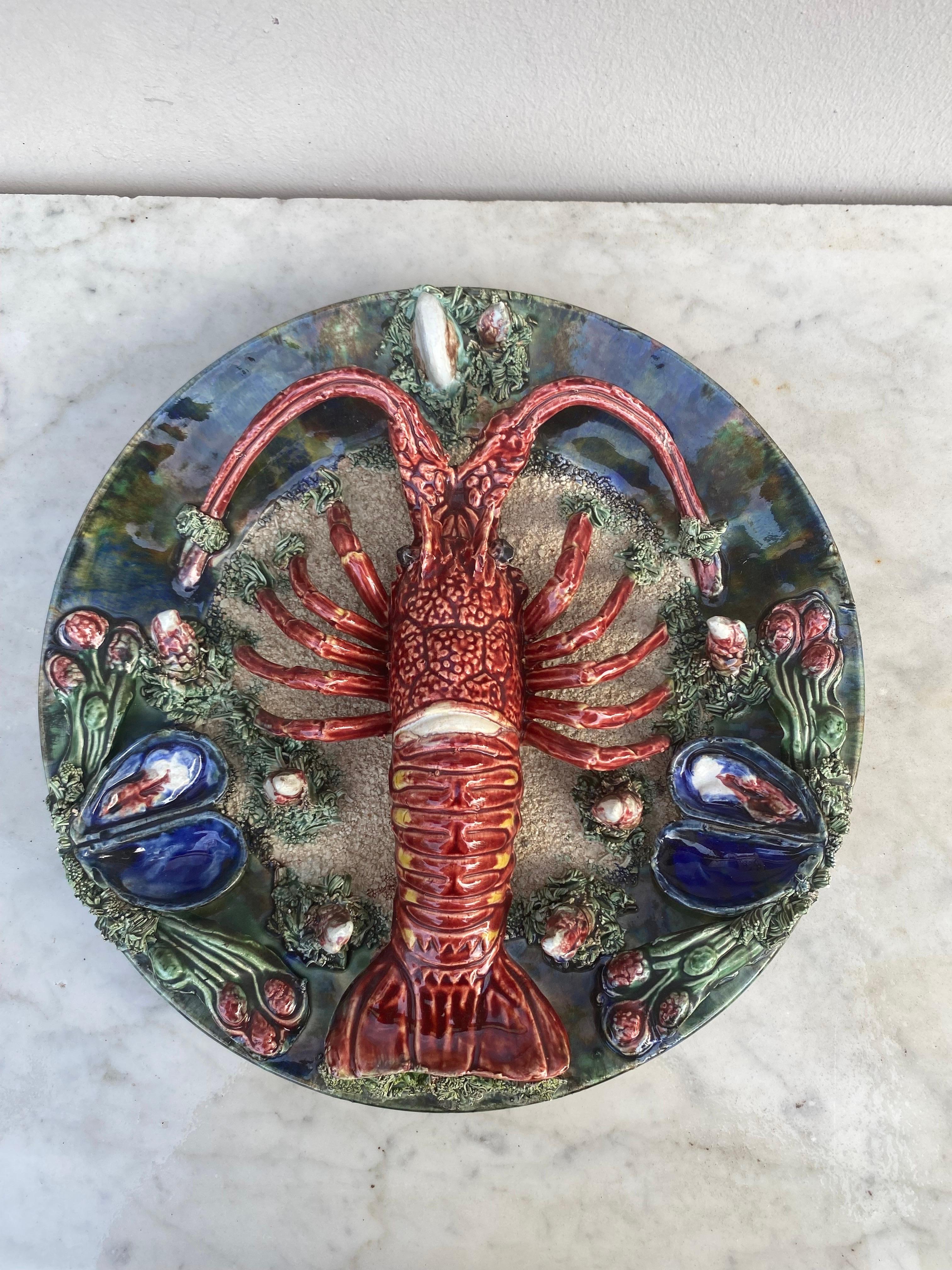 palissy lobster plate