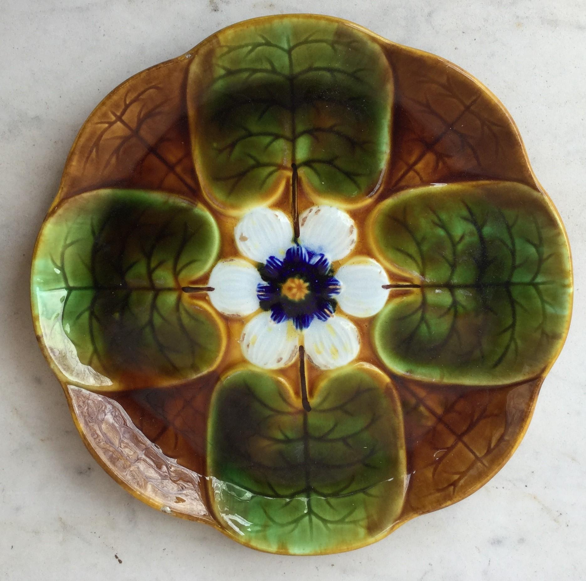 ceramic leaf plate