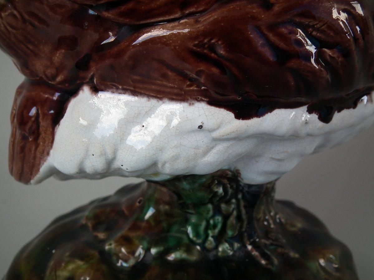 Majolica Peacock Vase 3