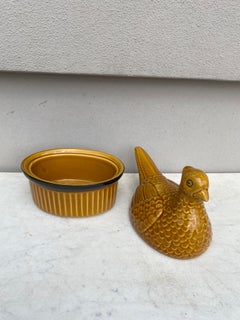 Majolica Pheasant Tureen, circa 1950