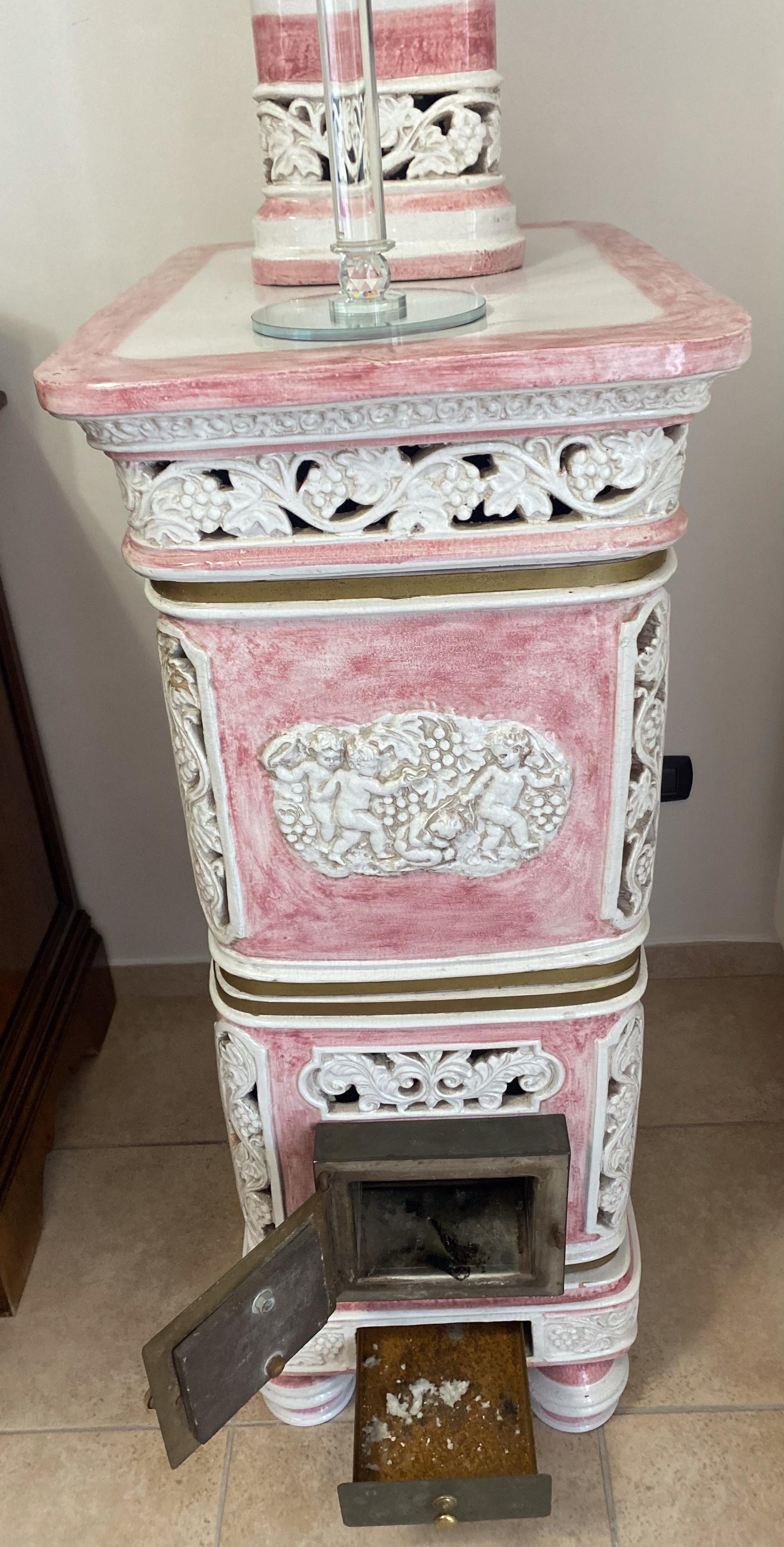 vintage pink stove for sale