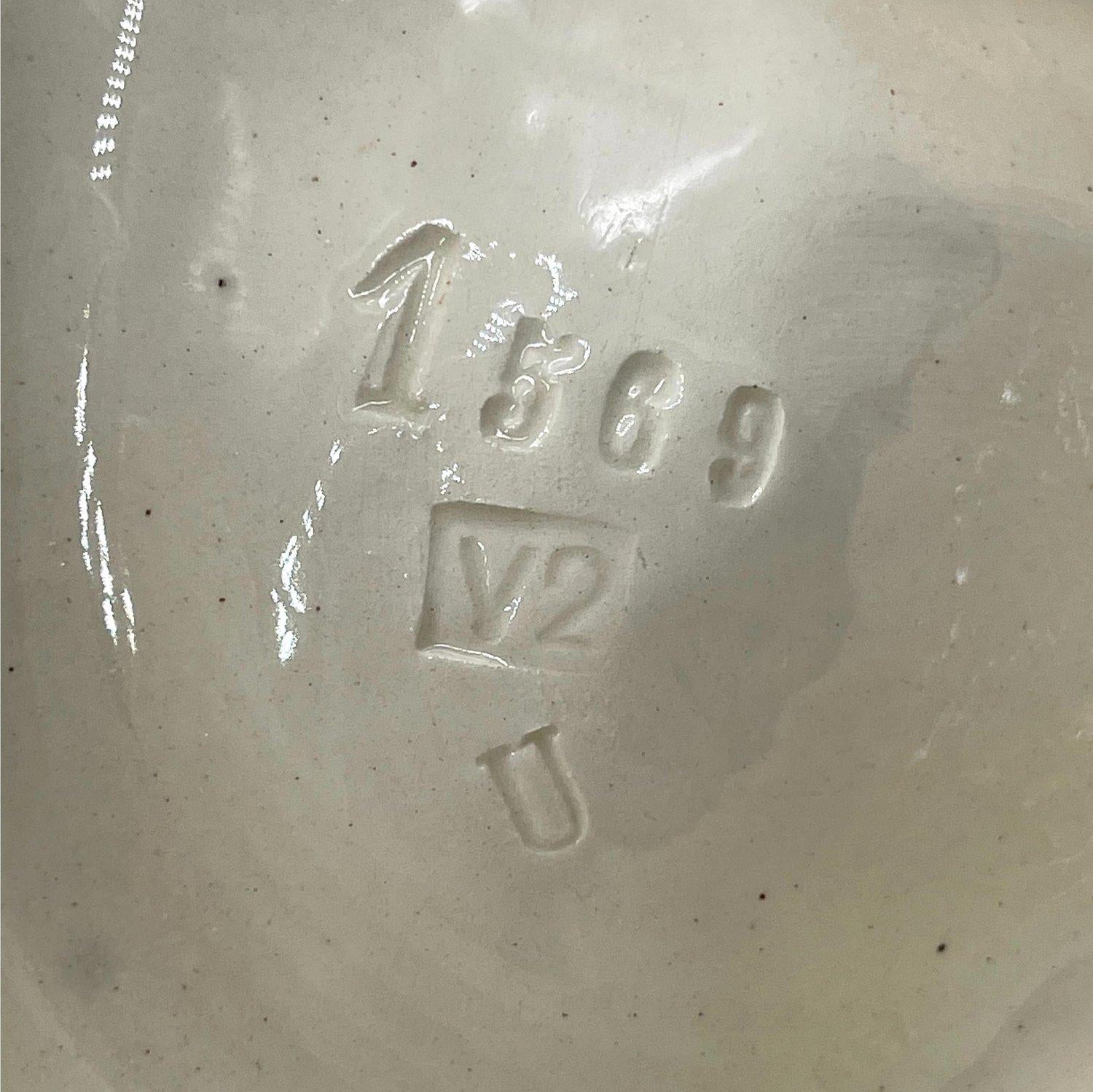 Majolika Hahn große Vase signiert Louis Carrier-Belleuse, Französisch, ca. 1890 im Angebot 14