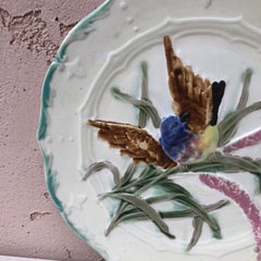 Majolika-Vogelteller „St. Amand“, um 1890