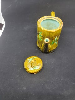 Majolica Tea Pot by Griffin Smith and Hills