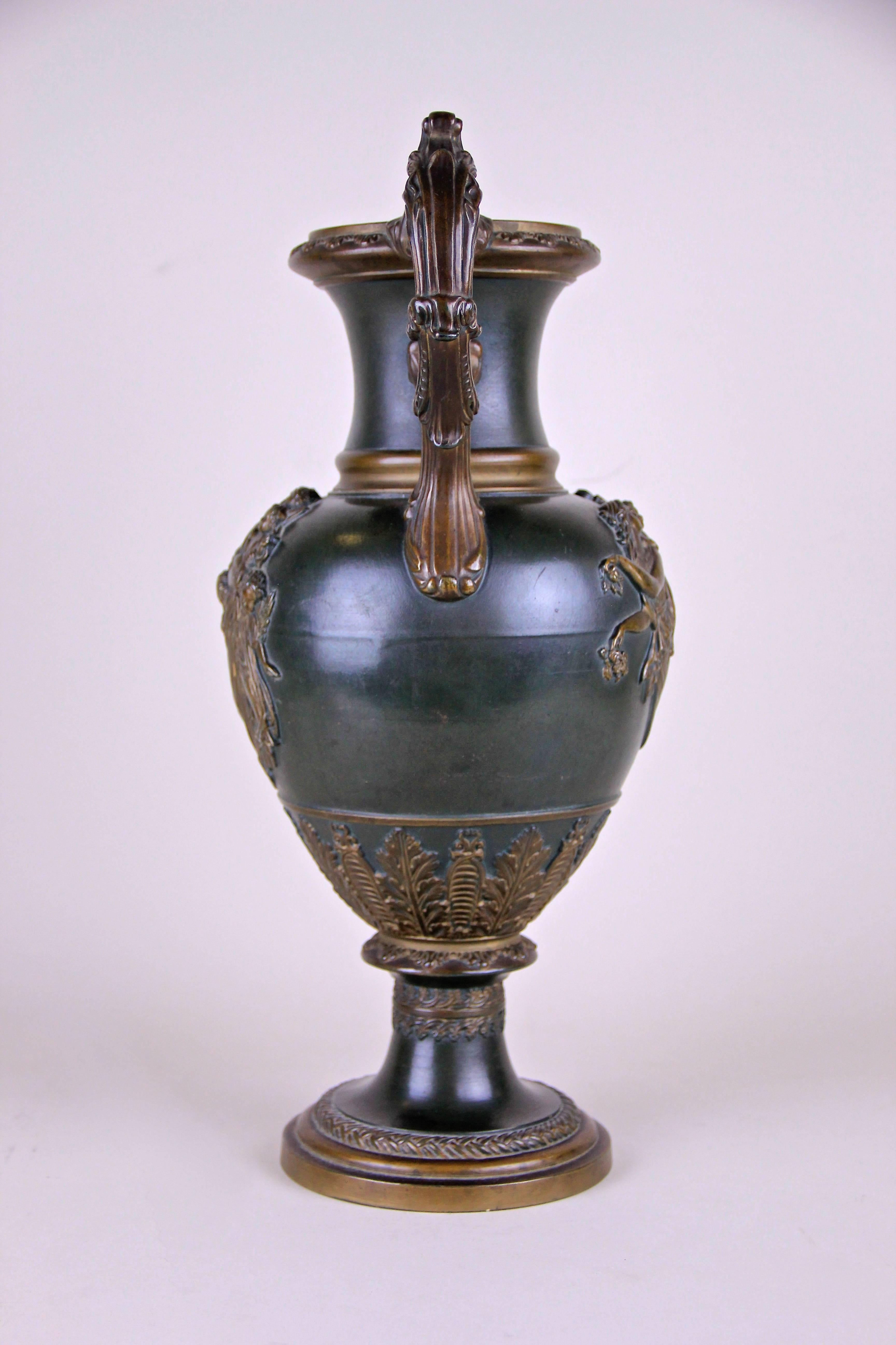 Majolica Vase by J. Maresch, Bohemia, circa 1880 2