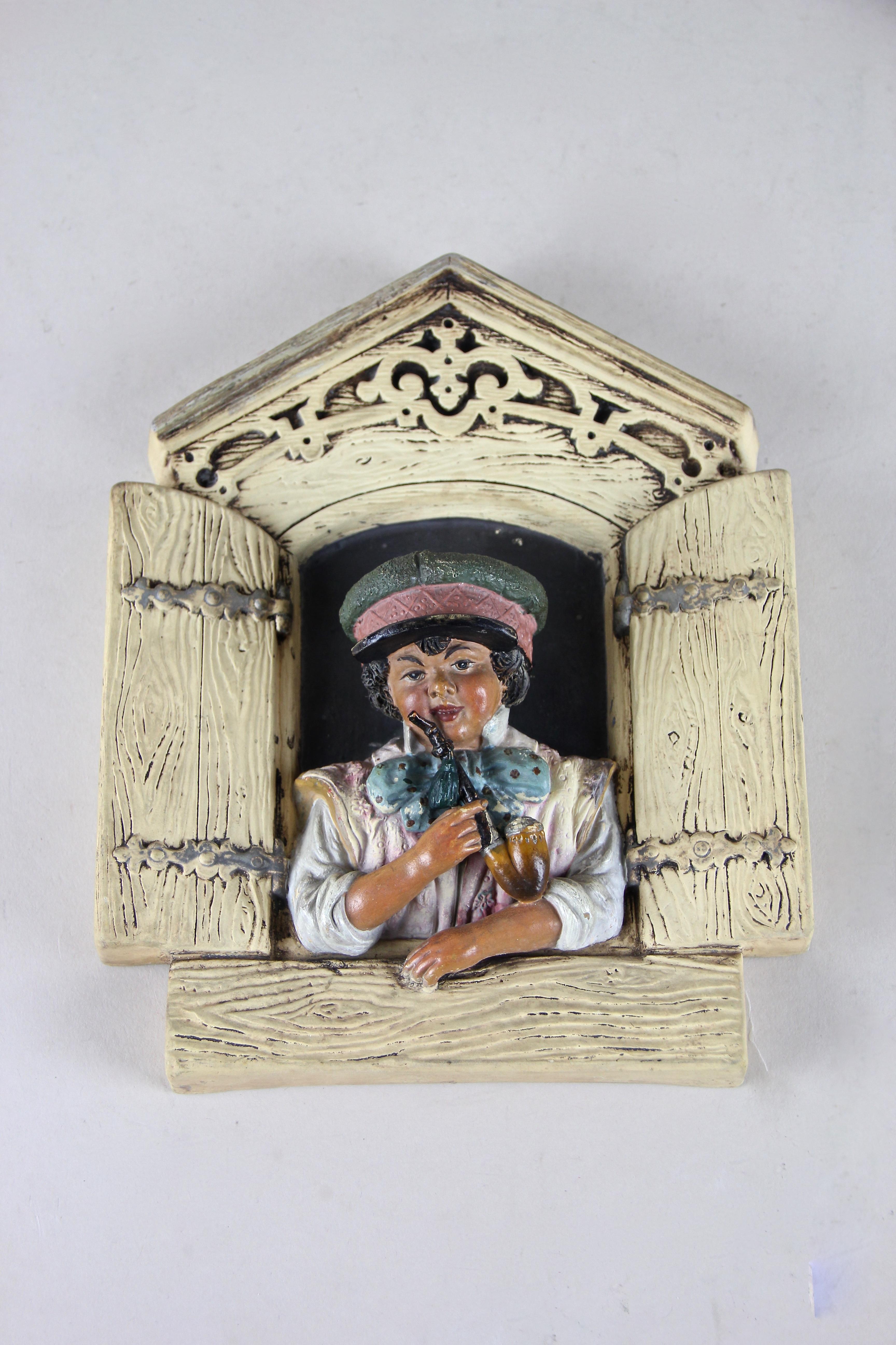 Majolica Wall Sculpture / Picture Set by J. Maresch, Bohemia, circa 1895 4