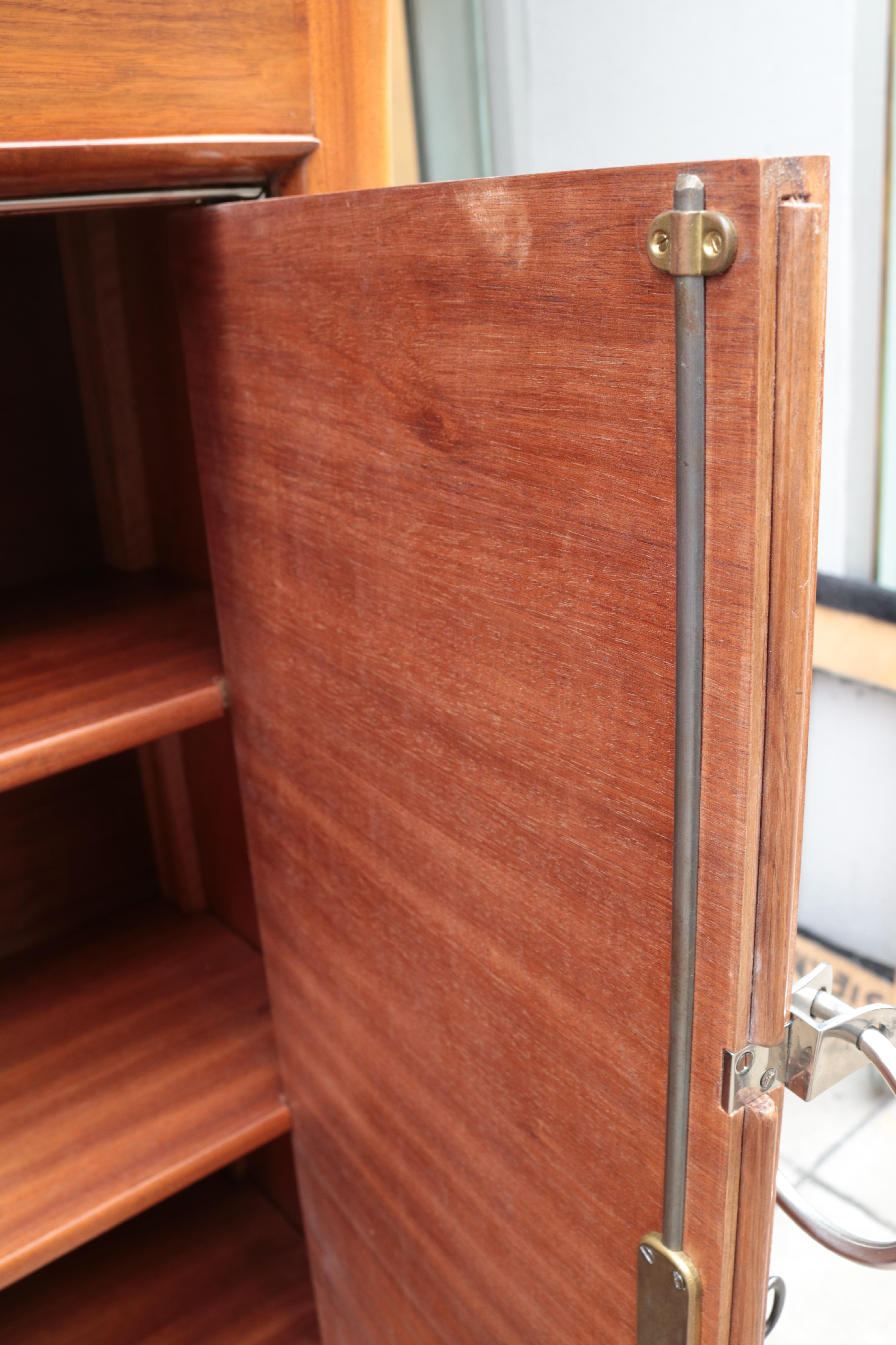 Majorelle Art Deco Two Door Cabinet For Sale 7