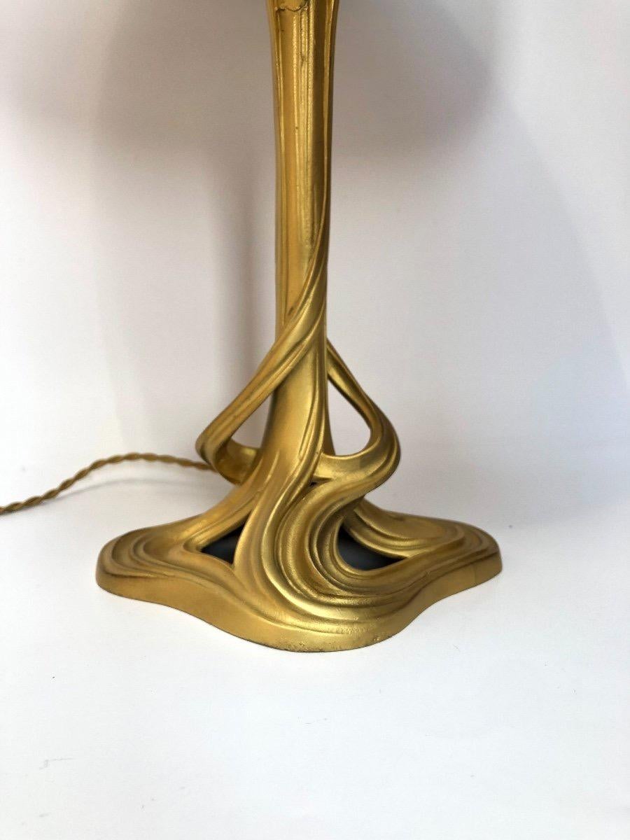 Majorelle Art Nouveau Lamp For Sale 4