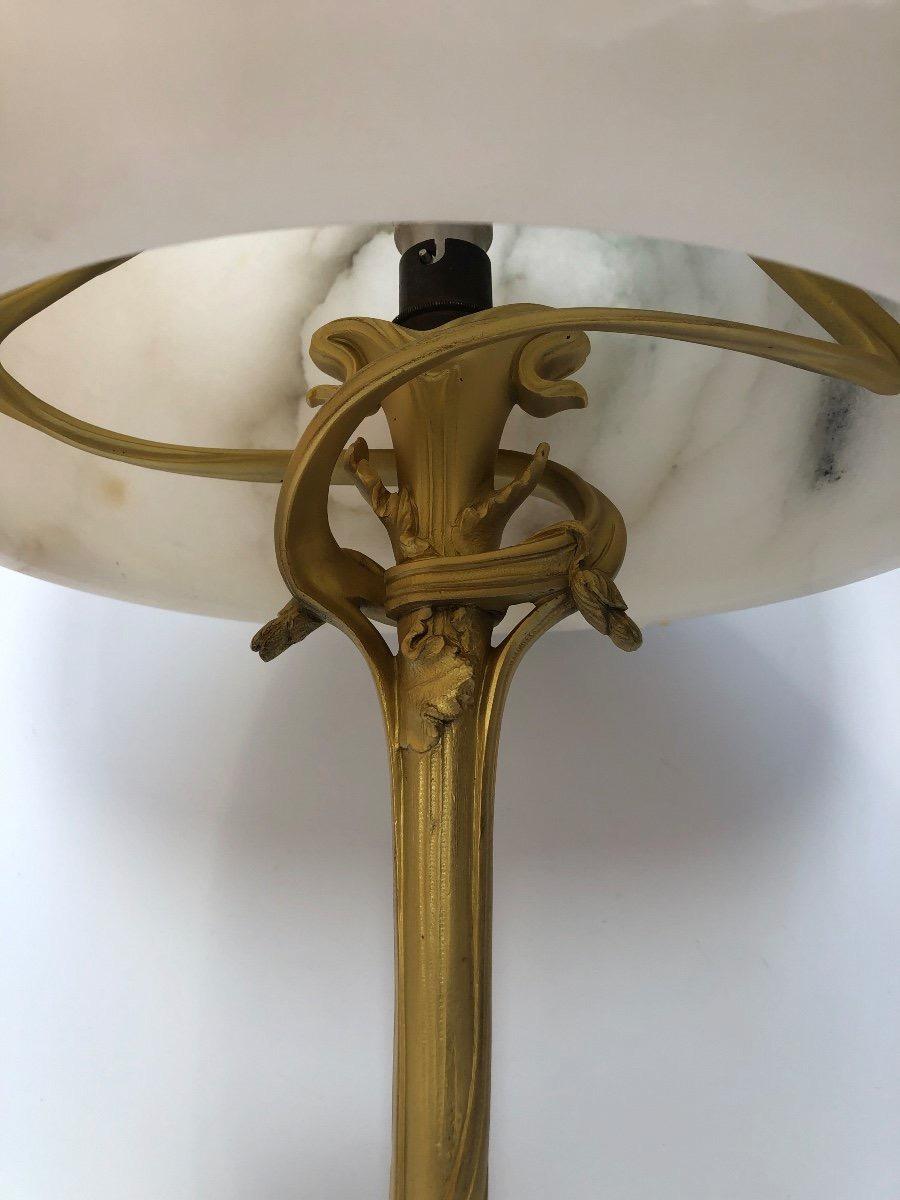 Lampe Art Nouveau Majorelle en vente 3