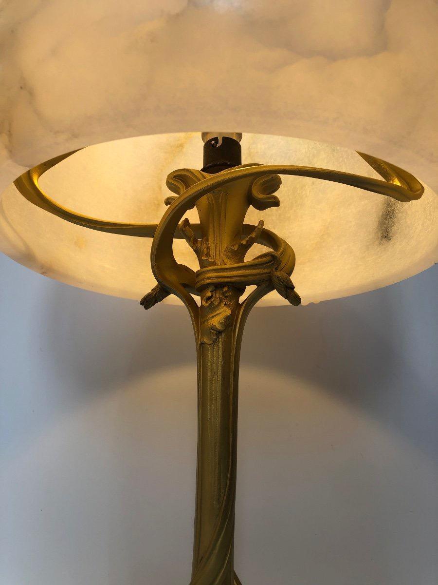 Majorelle Art nouveau-Lampe im Angebot 2