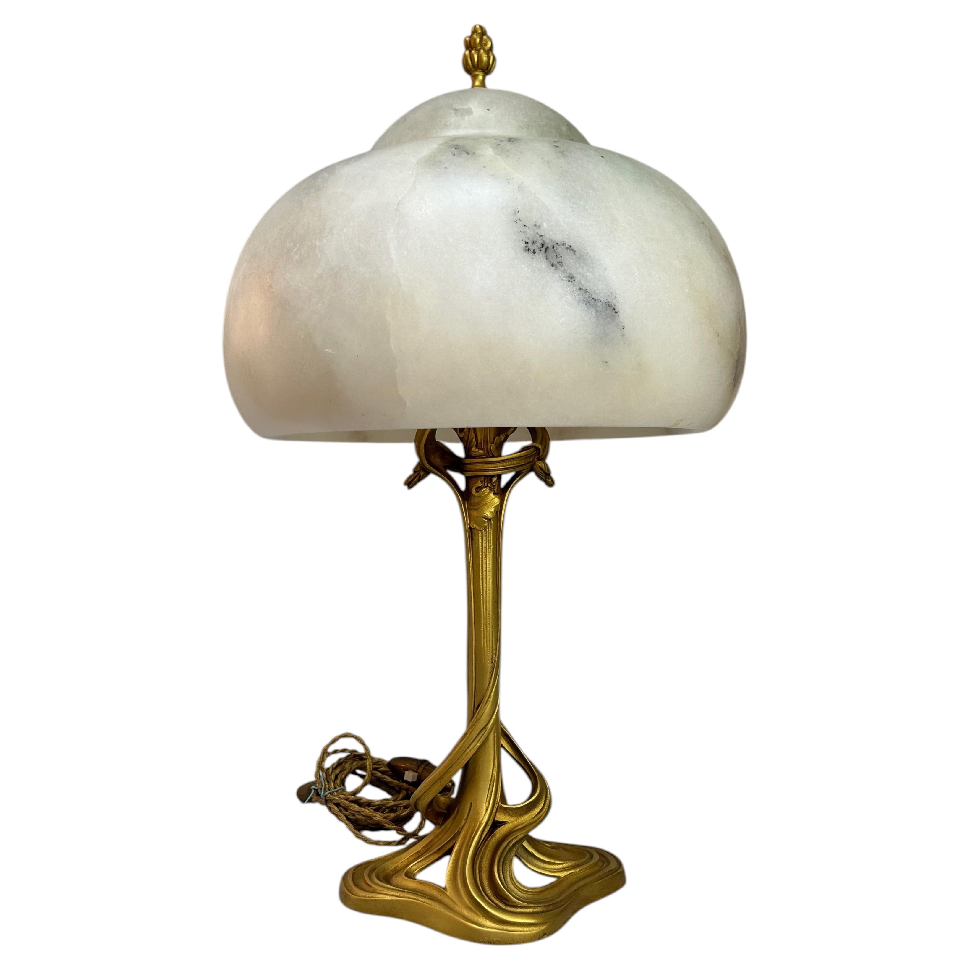 Majorelle Art Nouveau Lamp For Sale