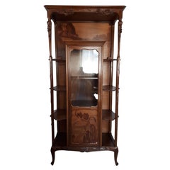 Used Majorelle Art Nouveau Vitrine