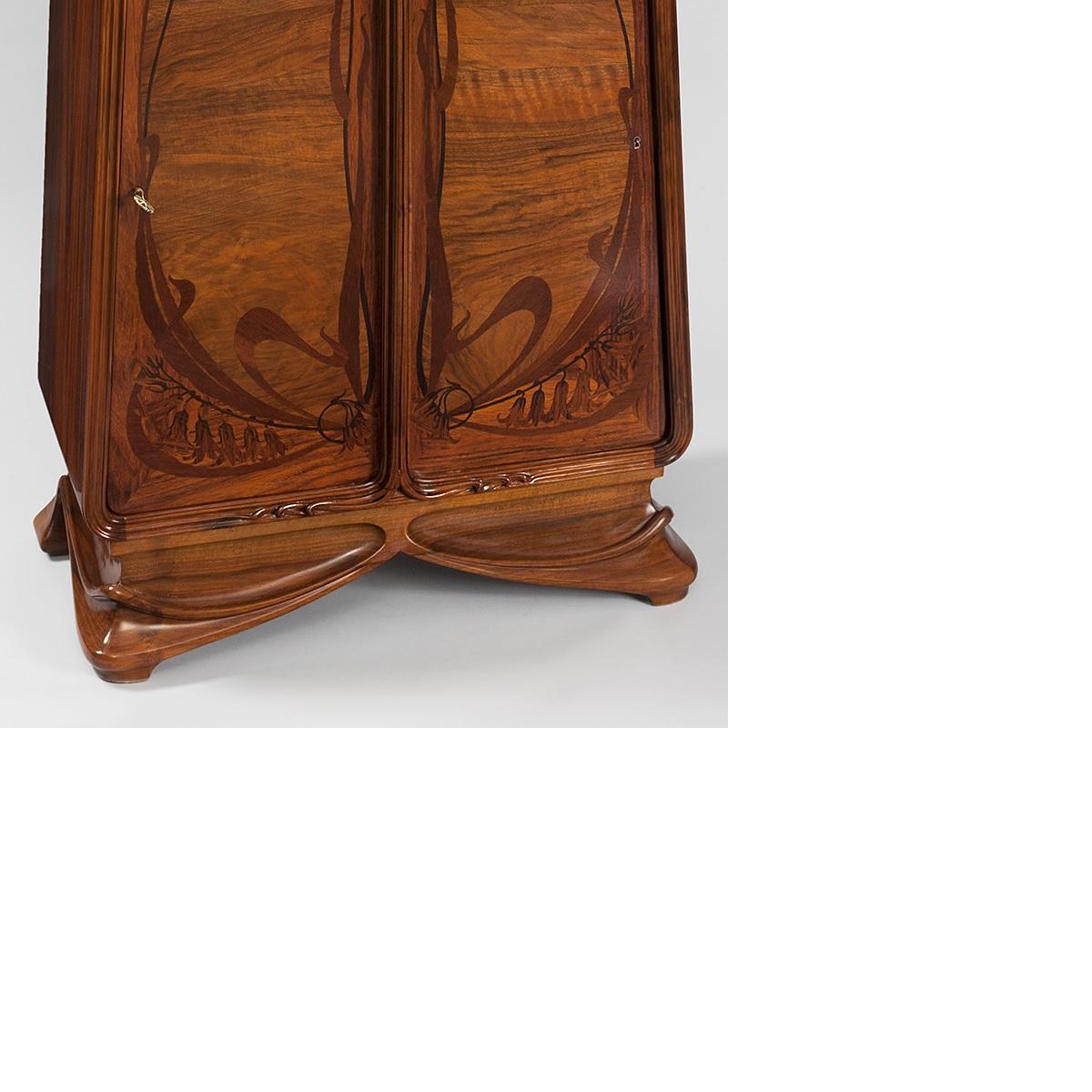 Majorelle French Art Nouveau Étagère or Cabinet In Excellent Condition In New York, NY