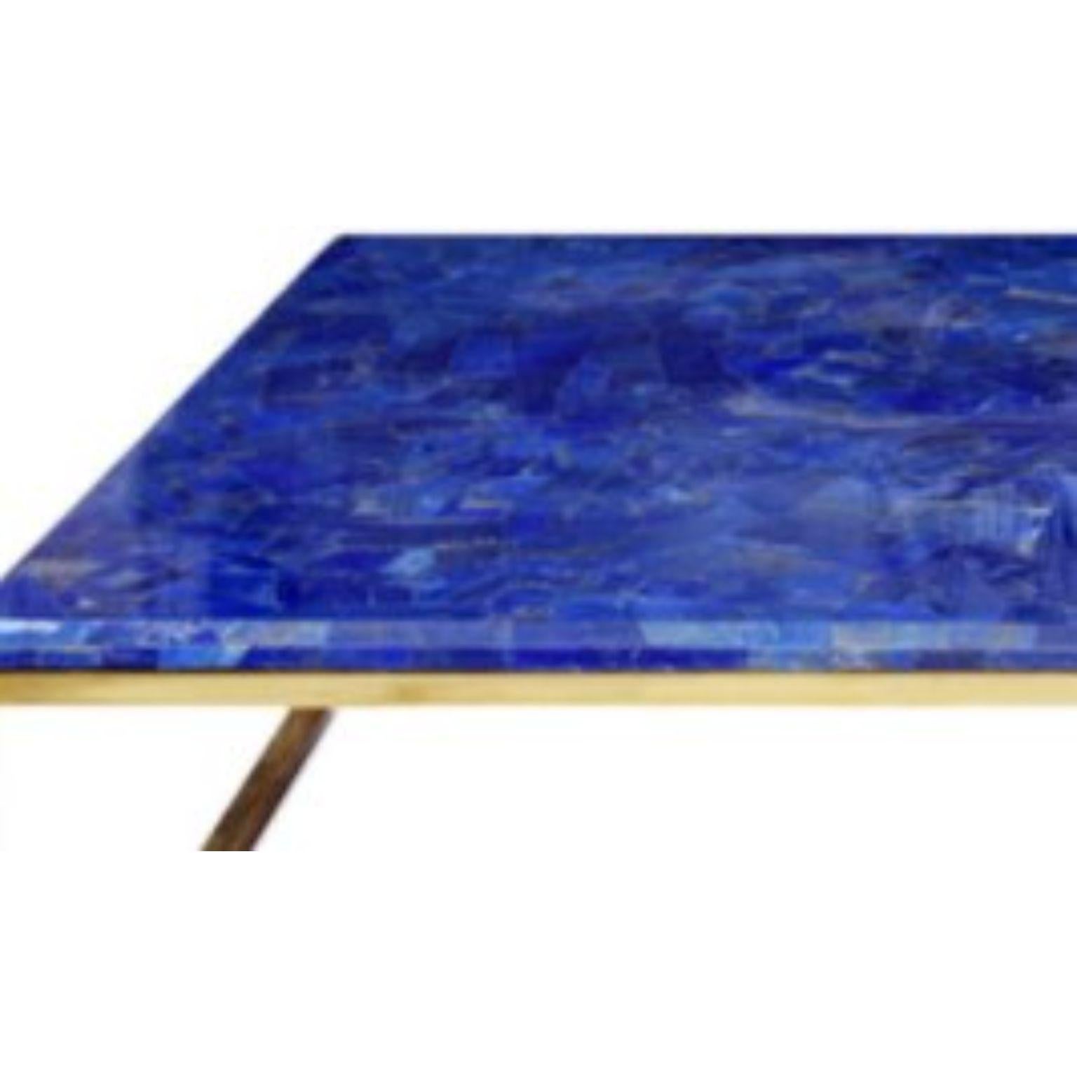 Pakistani Majorelle Nesting Tables by Studio Lel For Sale