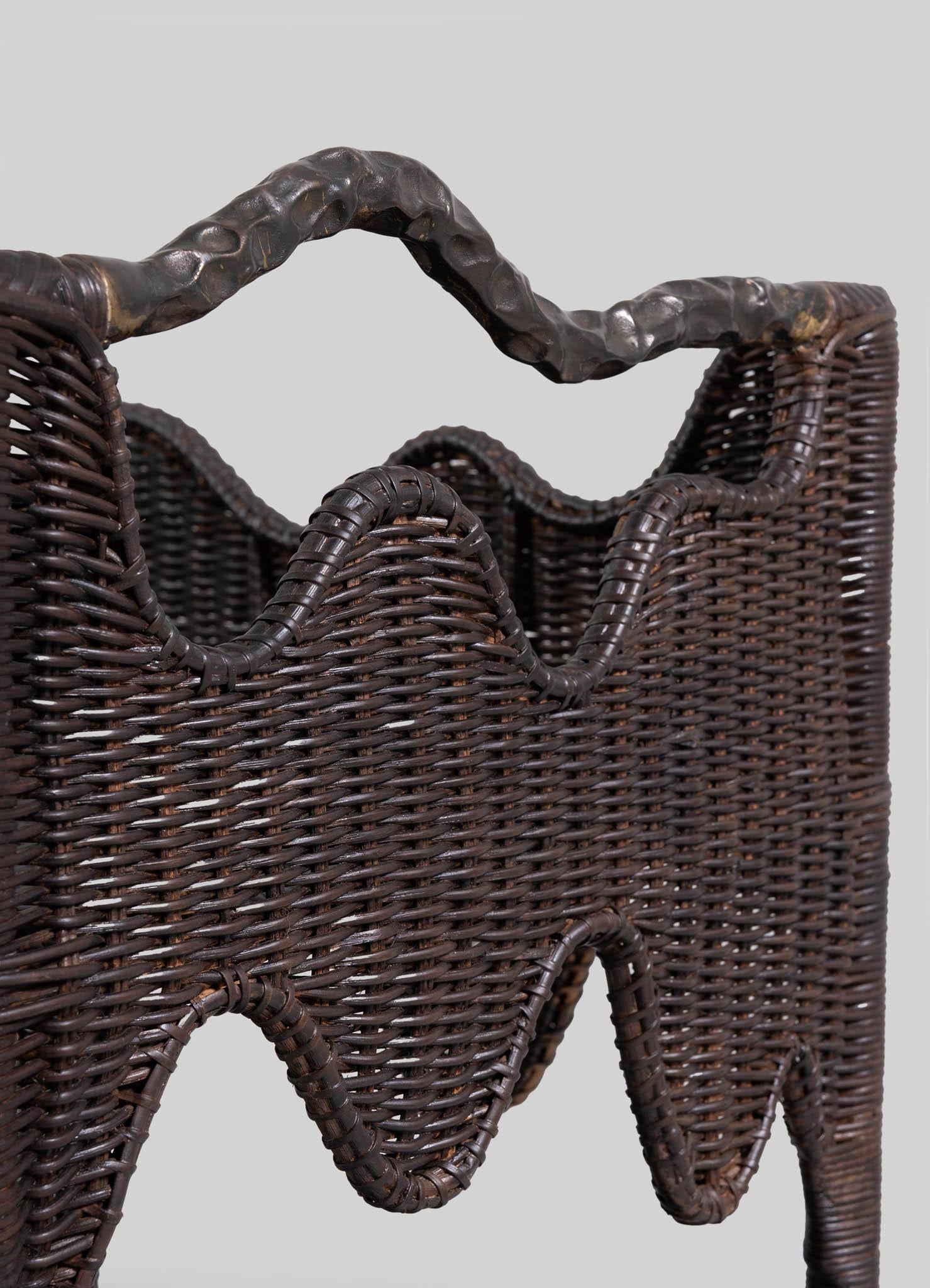 Majuli Bronze Cane Trolley, Viya by Vikram Goyal In New Condition For Sale In Noida, DL