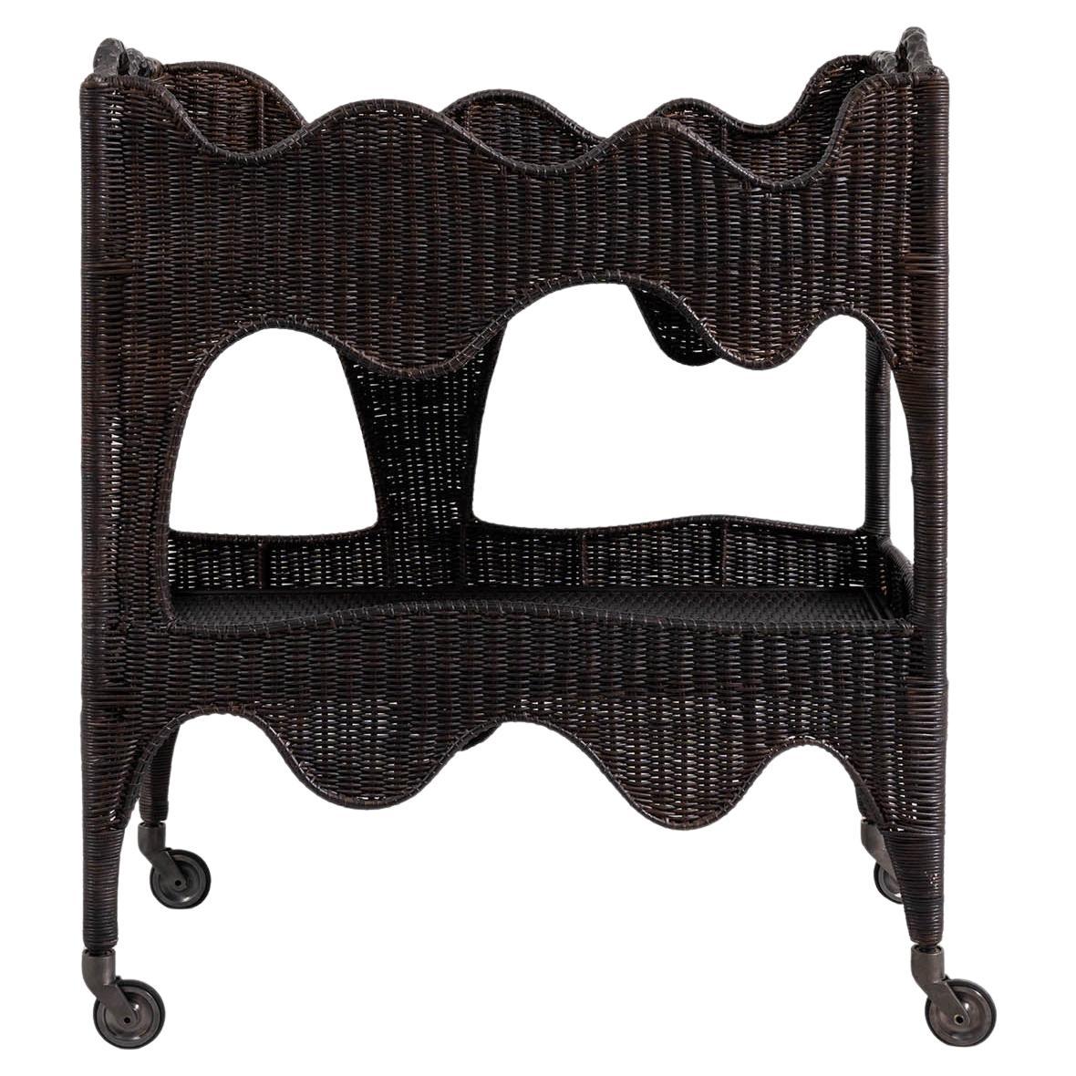 Majuli Bronze Cane Trolley, Viya by Vikram Goyal For Sale
