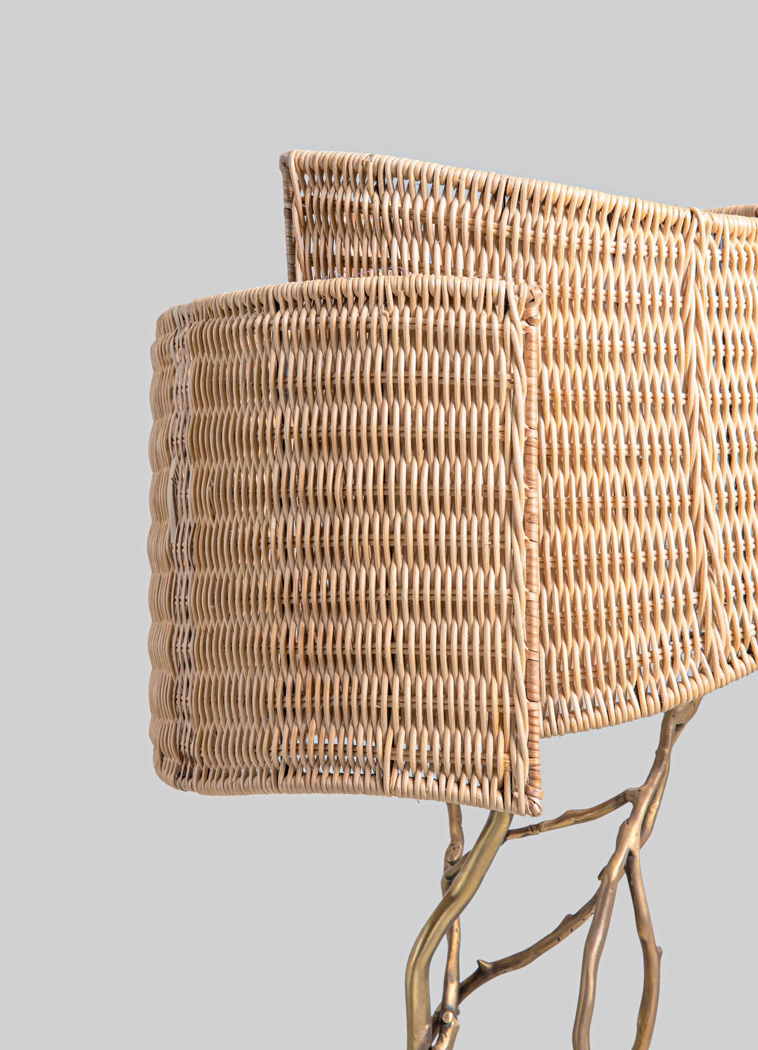 Lampe à poser Majuli en laiton, Viya by Vikram Goyal Neuf - En vente à Noida, DL