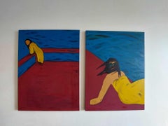 Georgian Contemporary Art by Maka Batiashvili - Diptych