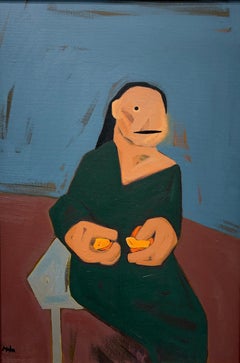 Zeitgenössische georgische Kunst von Maka Batiashvili - Mandarin