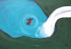 Georgian Contemporary Art by Maka Batiashvili - Waterfall