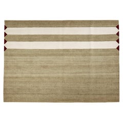 Handgeknüpfter Teppich „Makar“ aus nachhaltiger Wolle und Allo, 300 x 400 cm