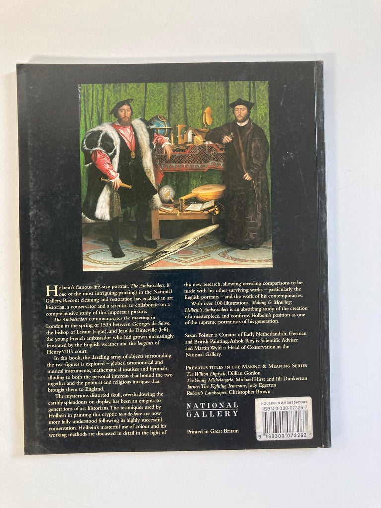 Making And Meaning Holbein S Ambassadors Table Book For Sale At 1stdibs