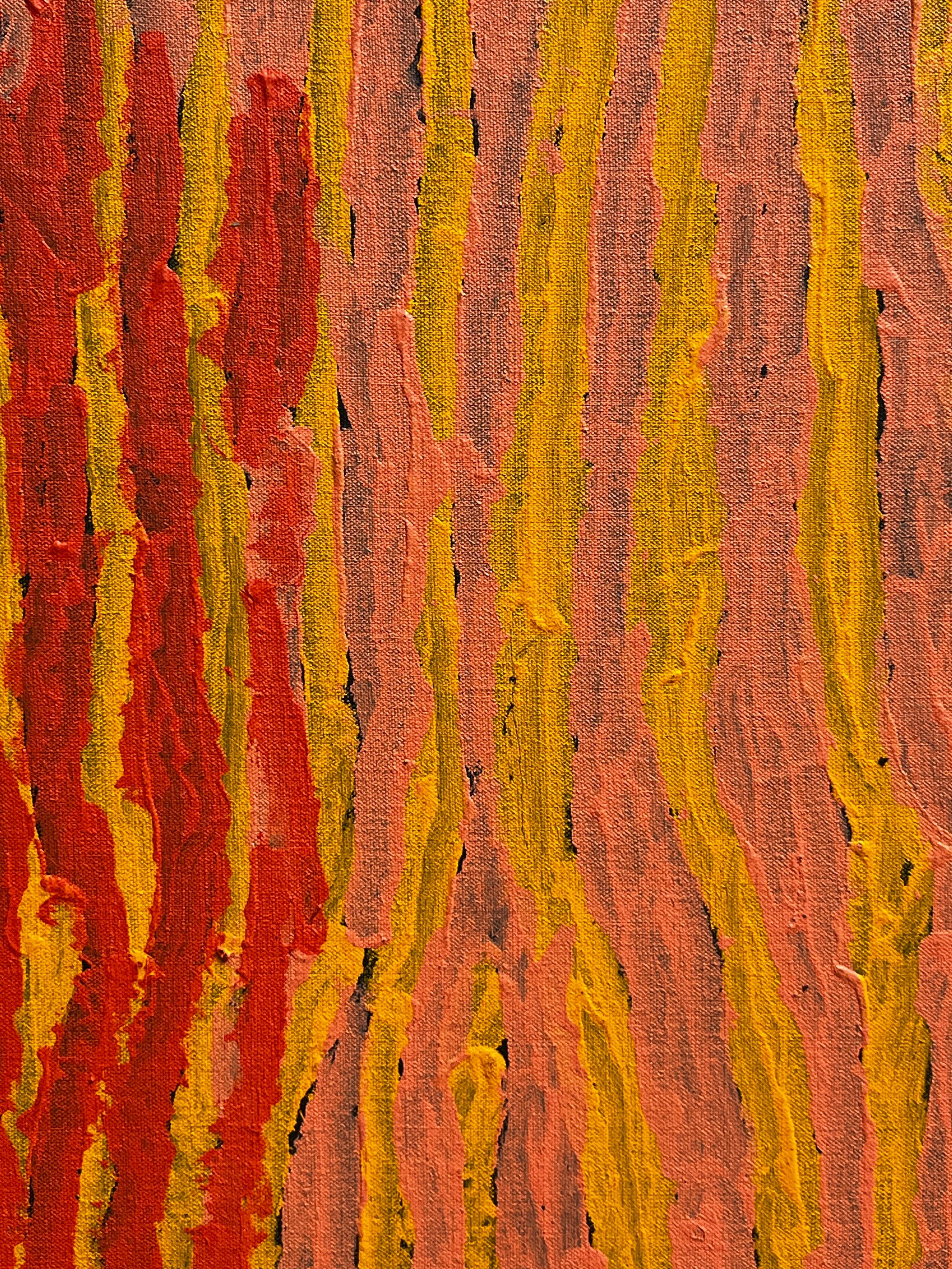 Makinti Napanangka kam in den 1940er Jahren mit ihrem kleinen Sohn in das Rationierungsdepot von Haasts Bluff, als sie Anfang 20 war, und als sie in die neue Siedlung Papunya umzog, brachte sie eine Tochter zur Welt. Nachdem sie in jungen Jahren