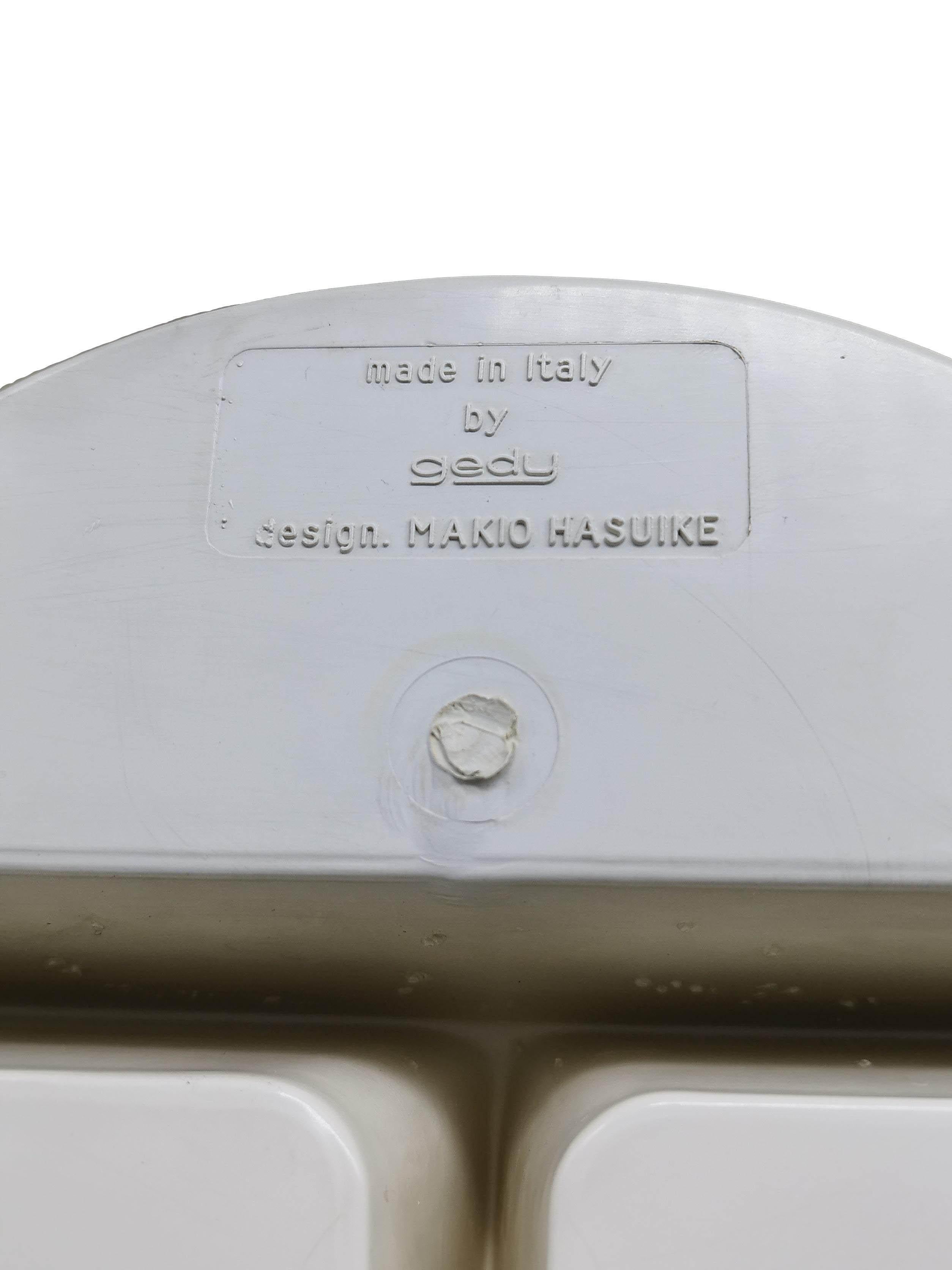 Italiano Makio Hasuike per Gedy Toilette con specchio Mod. Roberta, Italia anni '80
