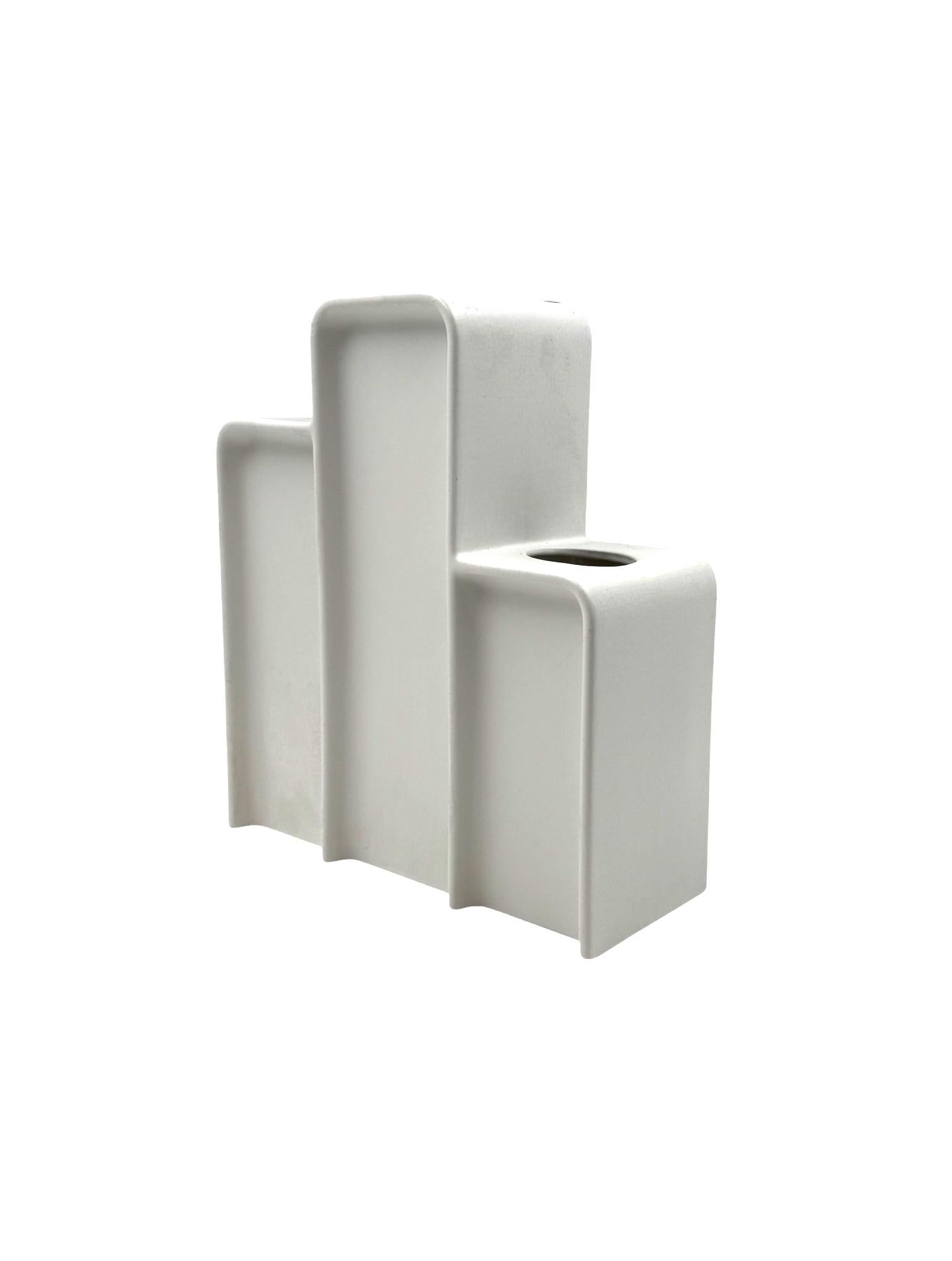 Makio Hasuike, space age ceramic vase, Arnolfo di Cambio, Italy 1975 in vendita 6