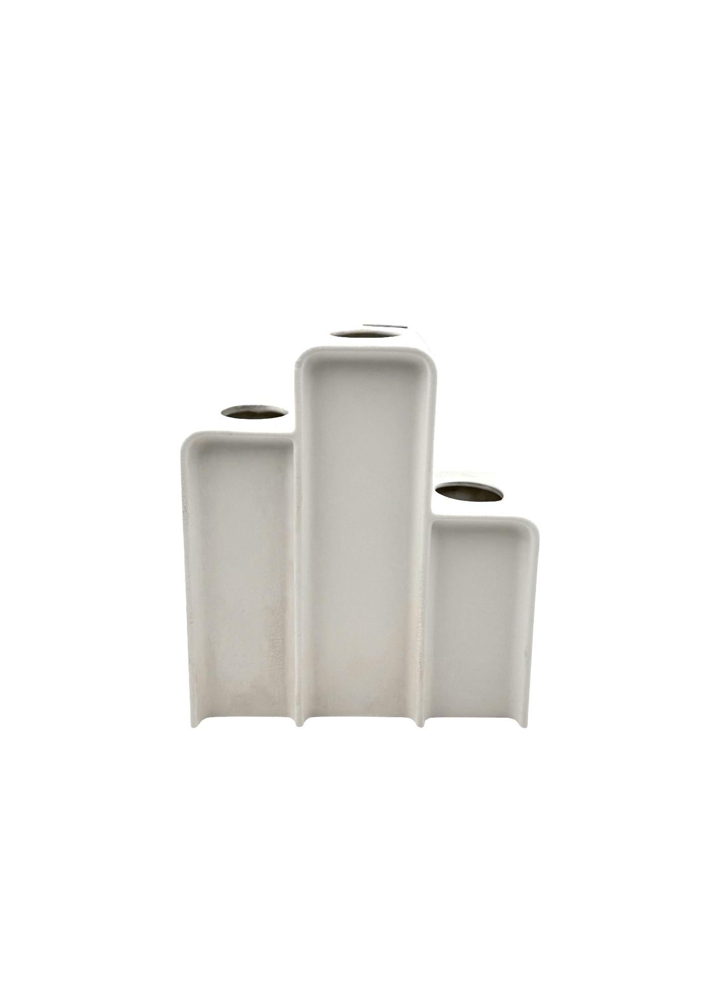 Ceramica Makio Hasuike, space age ceramic vase, Arnolfo di Cambio, Italy 1975 in vendita