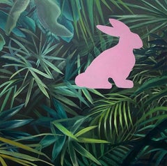 Georgian Contemporary Art by Mako Lomadze - Pink Rabbit 1