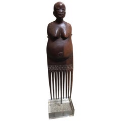 Makonde Bantu Tribe Comb from Zimbabwe